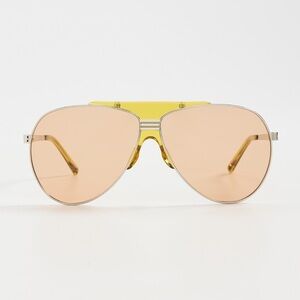 THE ATTICO Yellow Amelia Sunglasses